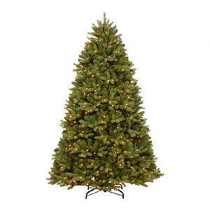 7.5ft Pre-Lit Tillberry Spruce Artificial Christmas Tree