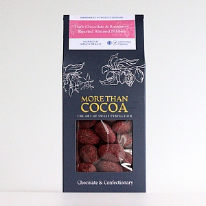 More Than Cocoa Roasted Almond Dark Chocolate Nibbles (160g)