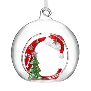 Glass Bauble - C (8cm)