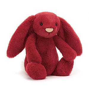 Jellycat Bashful Luxe Bunny Scarlett Original (31cm x 12cm x 9cm)
