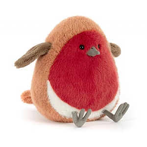 Jellycat Plum Robin (20cm x 15cm x 16cm)