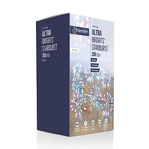 Premier 200 Rainbow LED Starburst Lights