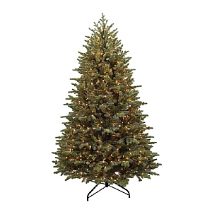 7ft Pre-Lit Belmont Blue Artificial Christmas Tree