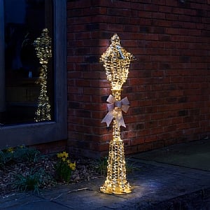 Three Kings GoldTwist Lamp Post (120cm)