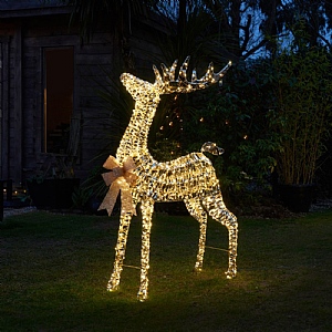 Three Kings GoldTwist Reindeer (120cm)
