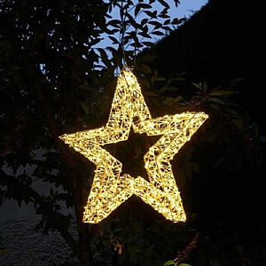 Three Kings Galaxy Star 960 Warm White LEDs - Low Voltage (38cm x 38cm)
