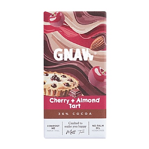 GNAW Cherry & Almond Tart 36% Coca (80g)