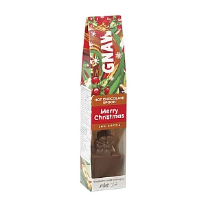 GNAW Merry Christmas Hot Chocolate Spoon 36% Coca (40g)