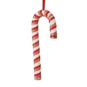 Sugar and Spice Gingerbread Candycane Hanging Decoration (30cm)