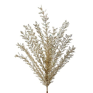Glitter and Sequin Artemesia Bush - Gold (61cm)