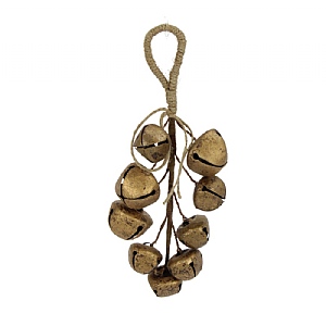 Bells Hanging Decoration - Gold (20cm)