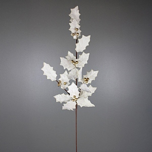 Holly Berry Spray - Ivory (78cm)