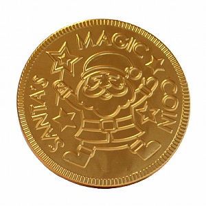 Bon Bons Santa's Magic Coin (125mm)