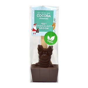 Cocoba Vegan Reindeer Hot Chocolate Stirrer (50g)
