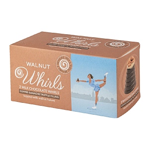 Hadleigh Maid Milk Chocolate Coffee Ganache Walnut Whirls