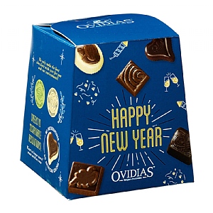 Ovidias Happy New Year Chocolate Gift Box (200g)