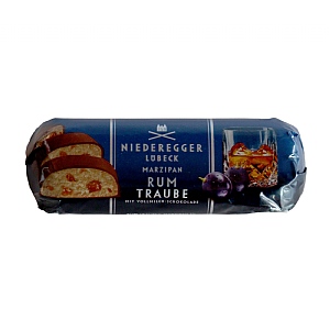 Niederegger Walnut, Rum & Raisin Marzipan Bar (125g)