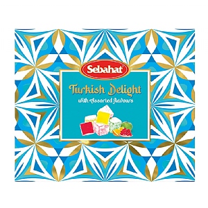 Sebahat Assorted Flavours Turkish Delight Gift Box (540g)
