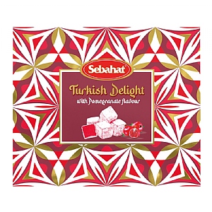 Sebahat Pomegrante Flavoured Turkish Delight Gift Box (540g)