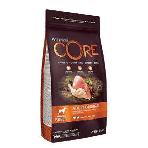 Wellness CORE® Adult Dry Dog Food Original - Turkey with Chicken (1.8kg)