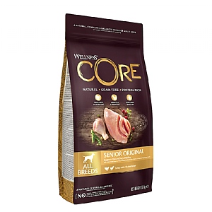 Wellness CORE® Senior Dry Dog Food Original - Turkey with Chicken (1.8kg)