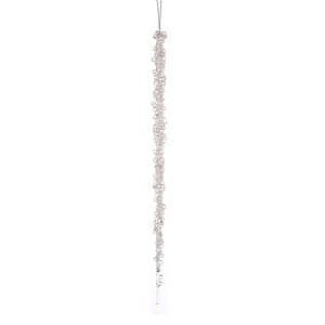 Iced Acrylic Icicle Hanging Decoration (50cm)