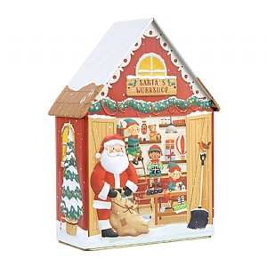 Silver Crane Santa's Workshop Toffees Tin (200g)