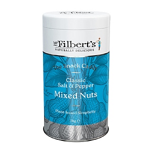 Mr Filbert's Salt & Pepper Mixed Nuts Tin (70g)