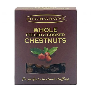 Highgrove Whole Peeled & Cooked Chestnuts (200g)