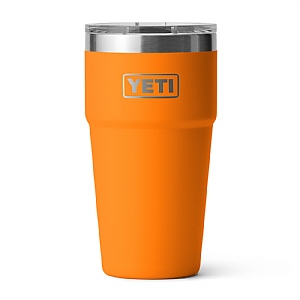 YETI Rambler 20oz (591ml) Stackable Cup with Magslider Lid - King Crab Orange