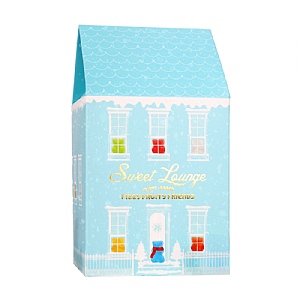 Sweet Lounge Fizzy Fruity Friends House Gift Box (250g)
