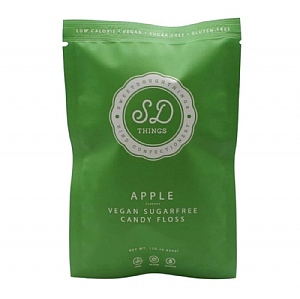 Sweetdough Things Apple Sugar-Free Candy Floss (12g)