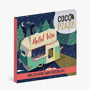 Rocket68 Christmas Mulled Wine Dark Chocolate Bar (80g)
