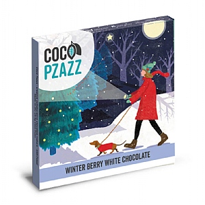 Rocket68 Winter Berry White Chocolate Bar (80g)