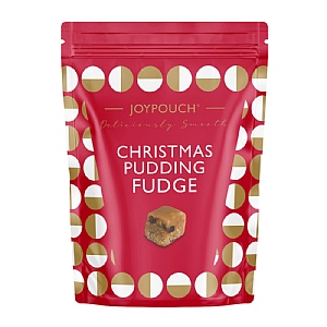 Joypots Christmas Pudding Fudge Pouch (100g)