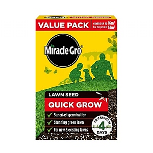 Miracle Gro Quick Growing Lawn Seed (16m2)
