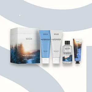 Scottish Fine Soaps Winterwood Spiced Caramel, Vanilla & Musk Gift Cube