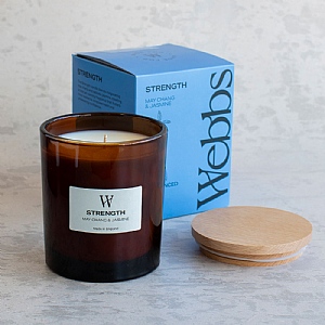 Webbs 'Strength' Scented Candle (May Chang & Jasmine)