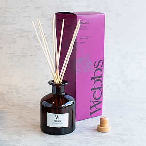 Webbs 'Relax' Reed Diffuser 200ml (Cedar & Orange)