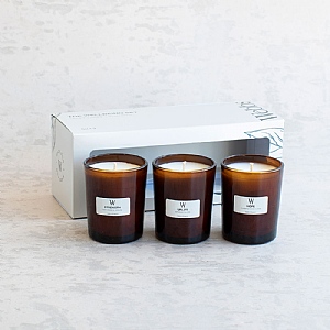 Webbs Set of 3 Scented Votive Candles (Uplift, Hope, Strength)