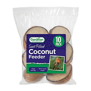 Gardman Half Coconut Suet Treat (10 pack)