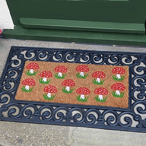 Outside In Shrooms! Decoir Insert Mat (23x53cm)