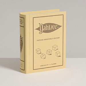 Yahtzee Vintage Bookshelf Edition
