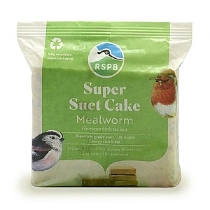 RSPB Super Suet Cake Mealworm (280g)