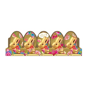Lindt Gold Bunny Easter Milk Chocolate Flowers (5 x 10g)