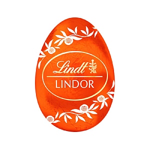 Lindt Lindor Filled Orange Chocolate Easter Egg (28g)