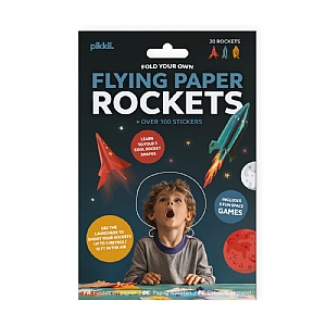 Pikkii Flying Paper Rockets