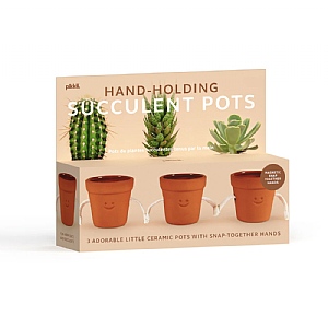 Pikkii Hand Holding Succulent Pots (Set of 3)