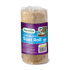Gardman Seed Mealworm Suet Roll