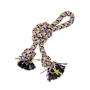 Ancol Playtime Ropey Knot - Purple Multicolour